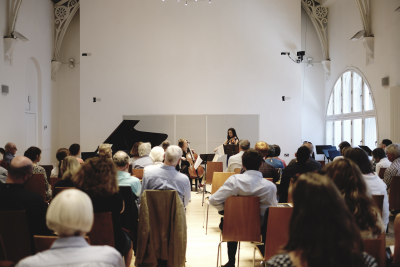 Violin and cello performance